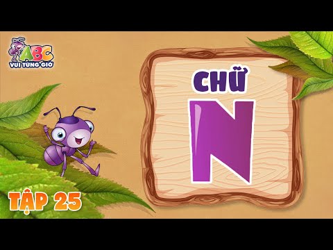 Bé học chữ n