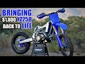 2 stroke dirt bike build time lapse - Yamaha YZ250