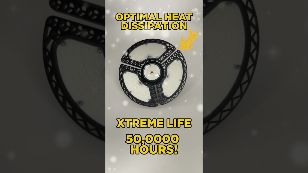 Say goodbye to dim, outdated lighting and hello to the ultimate LED Garage and Shop Light!