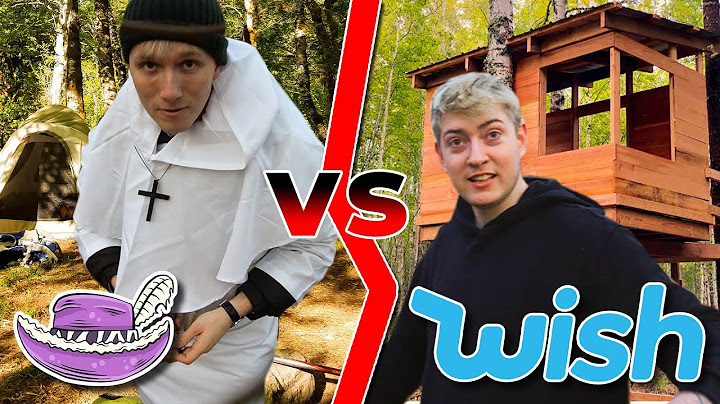 100 KČ VS. 10.000 KČ - PŘEŽITÍ PŘES NOC V LESE! #8 (WISH EDICE)