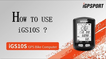 iGS10S｜How to use iGS10S