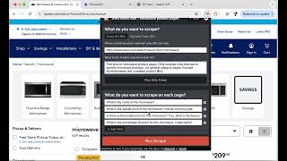 Scraping Lowes.com with AI to find good deals