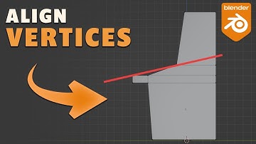 Align Vertices on an Angle | Blender