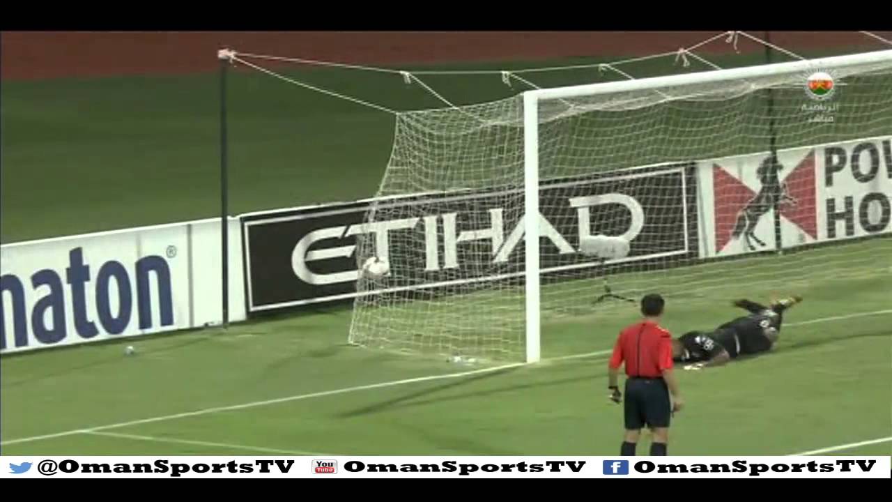 ركلات الترجيح بين نادي الشباب الإماراتي ونادي صحم - YouTube
