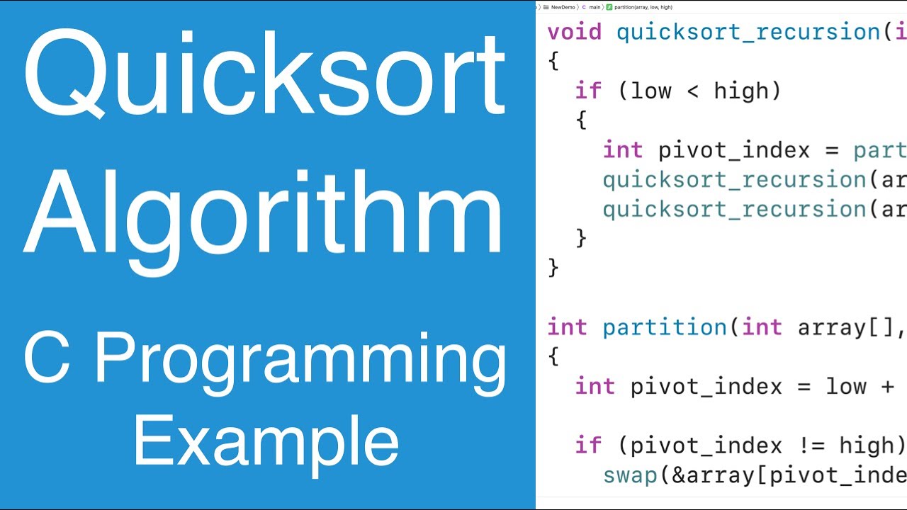 Bubble Sort  C Programming Example 