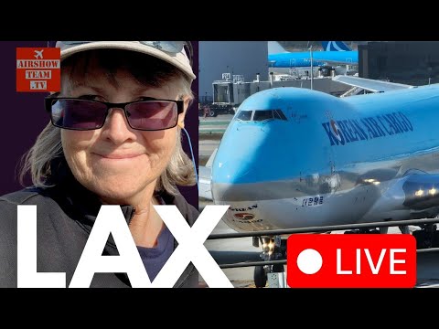 LIVE LAX Airport Jumbo Cargo Monday #planespotting August 18 25