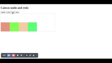 Canvas undo and redo functionality in Photoveda