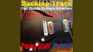 Backing Track Two Chords Changes Structure C#m7 F#m7