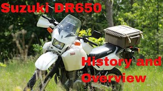 We look at the Suzuki Dr650, it's history and I give a general overview