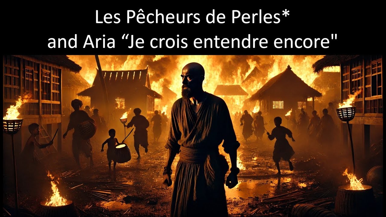 STORY of Les Pêcheurs de Perles & Performance of “Je crois entendre