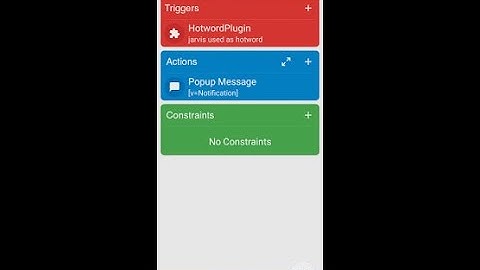 MacroDroid speech recognition with Hotword plugin (Jacob L)