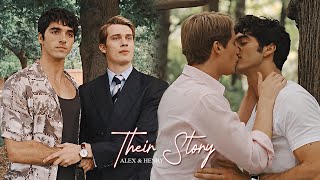 Alex & Henry | their story [red, white & royal blue]