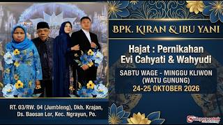 Live Malam Tirta Kencana dikediaman Bpk Kiran Ibu Yani Link Jumbleng Krajan Baosan Lor SR AUDIO