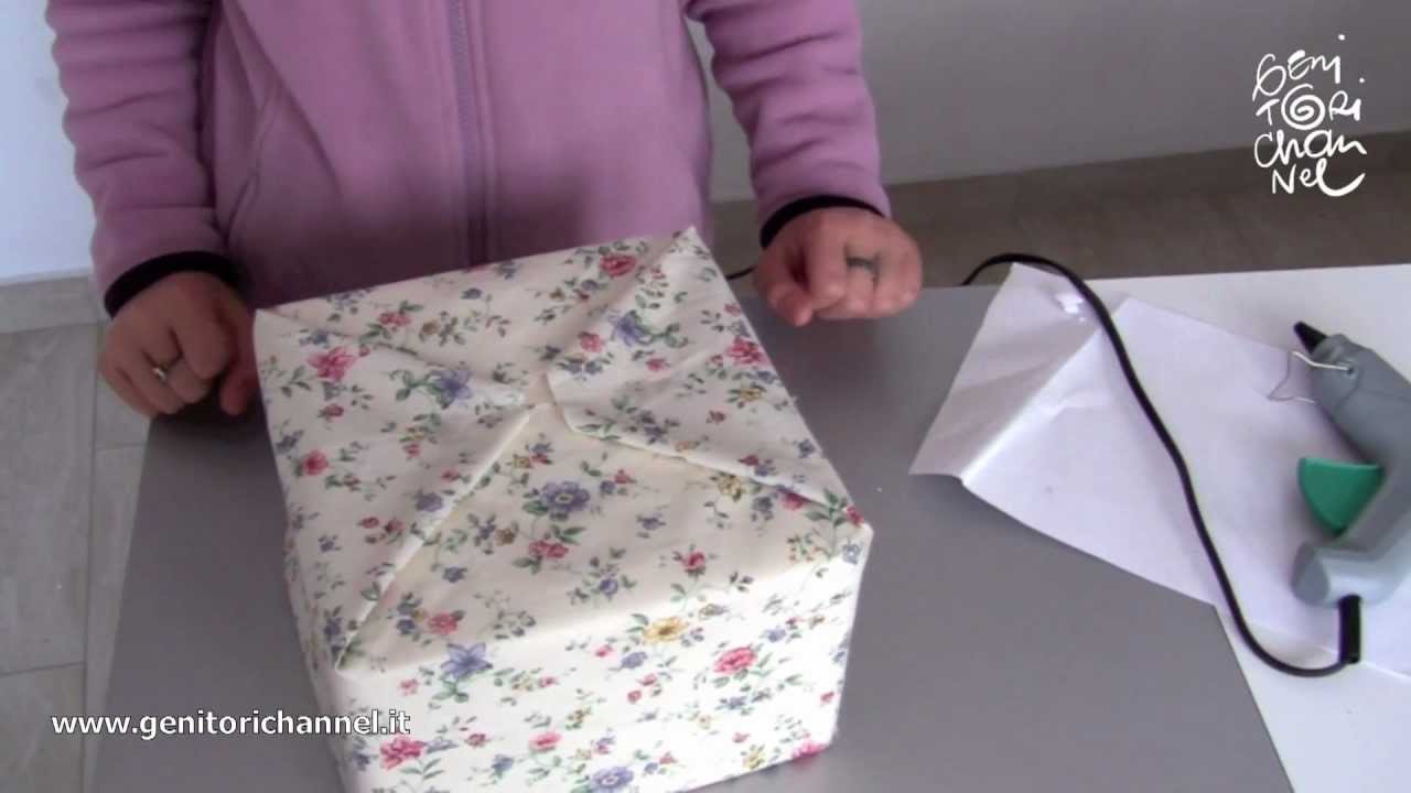 Lavoretto di pasqua: la scatola decorata youtube Scatole decorate cartone