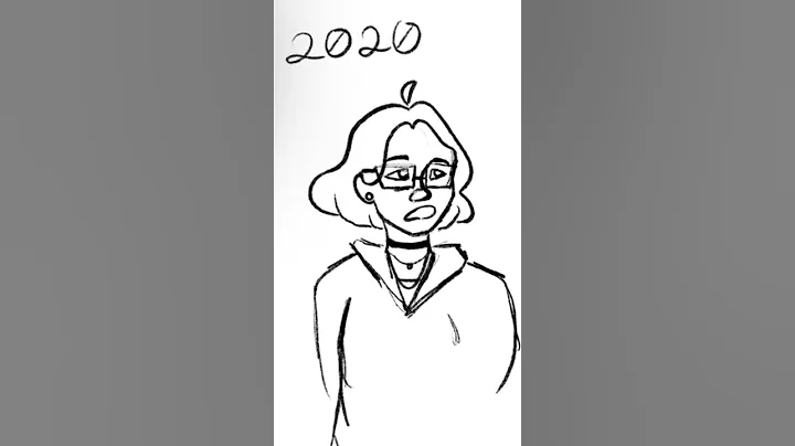 Imagine your OC meeting their old design #art #oc #shorts #drawing