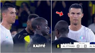Cristiano Ronaldo hug N'Golo Kanté after Al Nassr vs Al Ittihad!!🇵🇹🇫🇷🤝