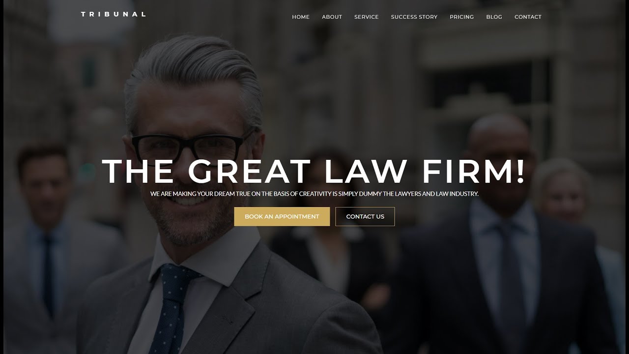 Theme Customization - TRIBUNAL - Lawyer, Law Firm and ...