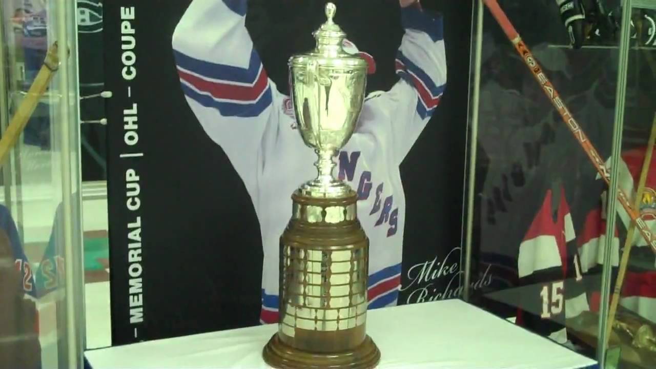 Memorial Cup HHOF display