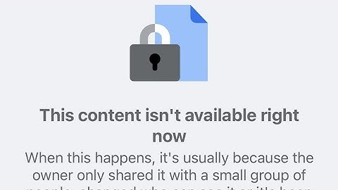 How to fix Facebook this content isn