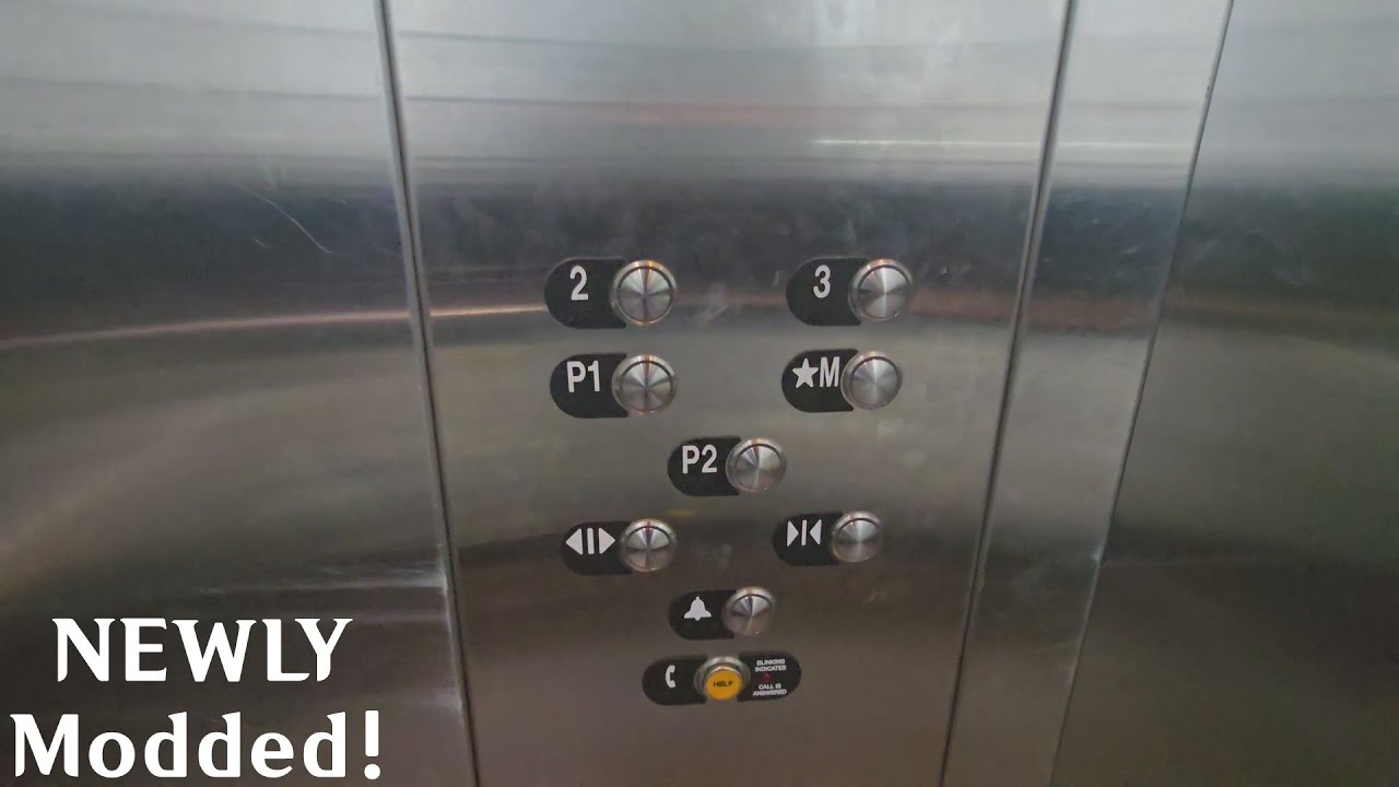 NEW MOD!! Dover Impulse (mod. by TKE) Hydraulic Elevators at International Village - Vancouver BC