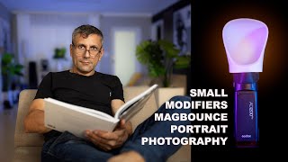 Magbounce, Portrait Photography with small modifiers