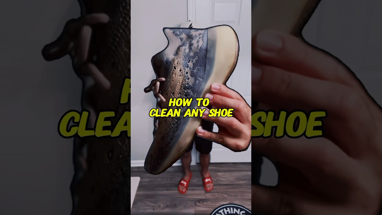 How To Clean Any Shoe 👟 #sneakers #howtoclean #howto