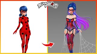 Lady Bug Glow Up Into Spider Girl || HEYTEAM