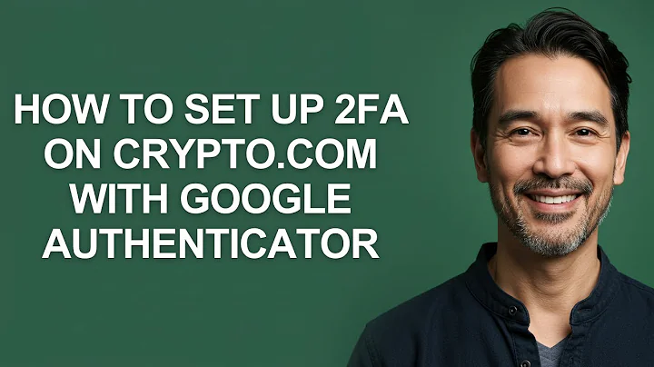 How To Set Up 2Fa On Crypto.Com With Google Authenticator - KevinHowTo