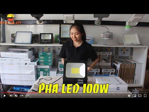 Đèn pha led 100w siêu tiết kiệm