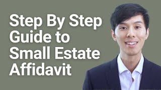 How To Fill Out California's Small Estate Affidavit To Avoid Probate