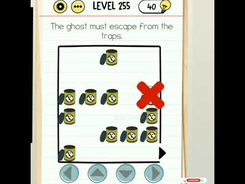 Brain Test: Tricky Puzzles || Level 255 || The ghost must escape || Answer ||