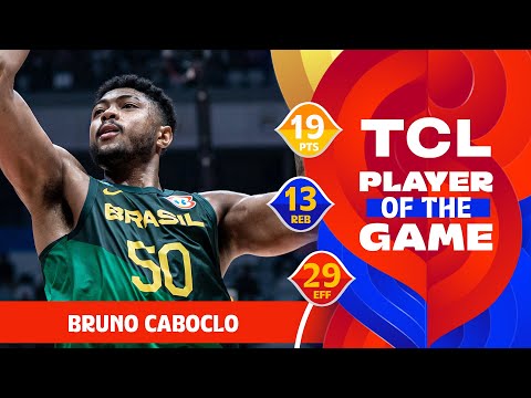 Bruno Caboclo (19 PTS) | TCL Player Of The Game | CAN vs BRA | FIBA Basketball World Cup 2023