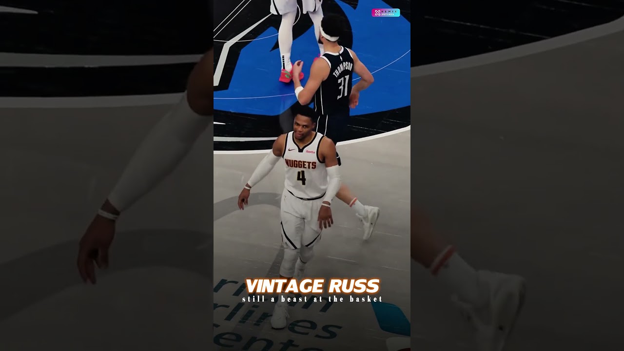 Vintage Russell Westbrook | Fearless Finish at the Rim 🏀