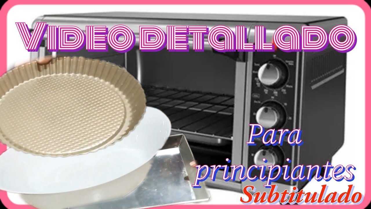 Aprende a usar tu horno eléctrico Black & Decker