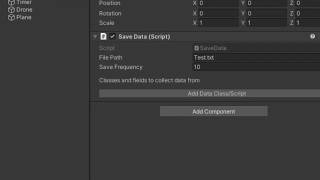 Data Saving Script for Unity