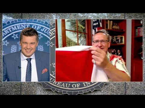Cejrowski z flagą polską w Minęła 20 + TEGO NIE BYŁO W TV 2018/05/24