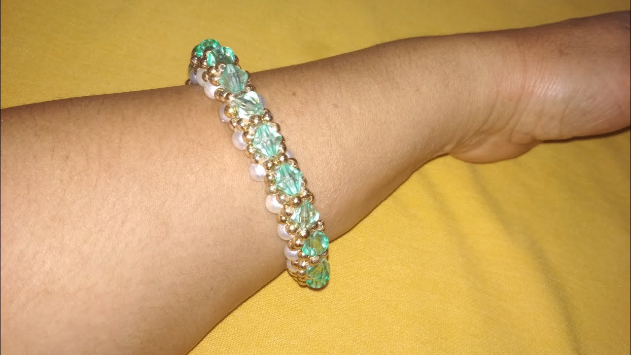 Crystal Bangles!! Beads jewellery making at Home!!Handmade jewellery