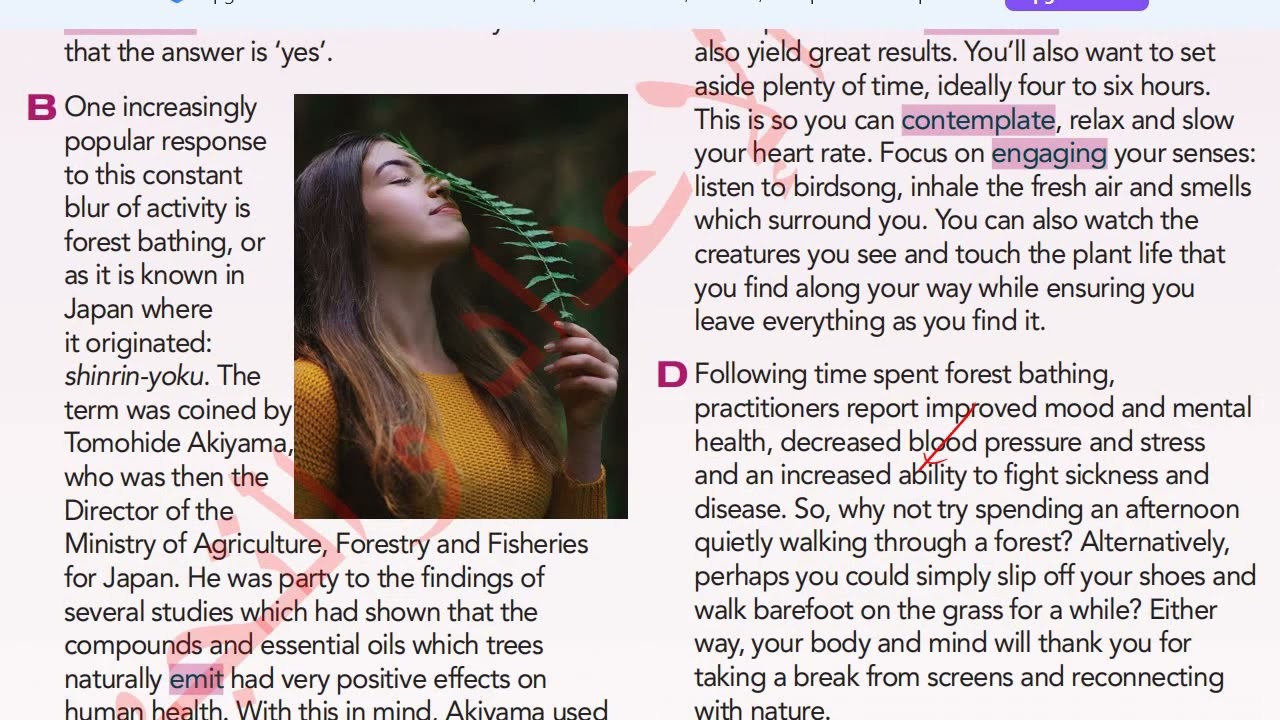 Article's writings الوحدة السادسة صفحة 13 كتاب الطالب انجليزي متقدم