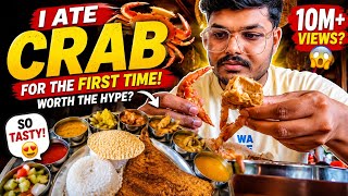 I ATE CRAB FOR THE FIRST TIME// GOA VLOG 4