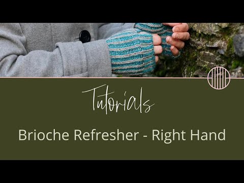 Brioche Knitting Technique Refresher: English Style Made Easy