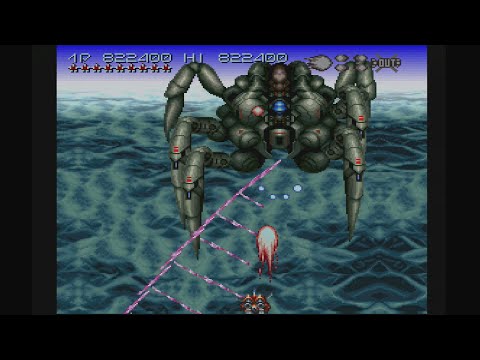 Axelay (SNES) - 2-ALL Clear on Hard & Very Hard