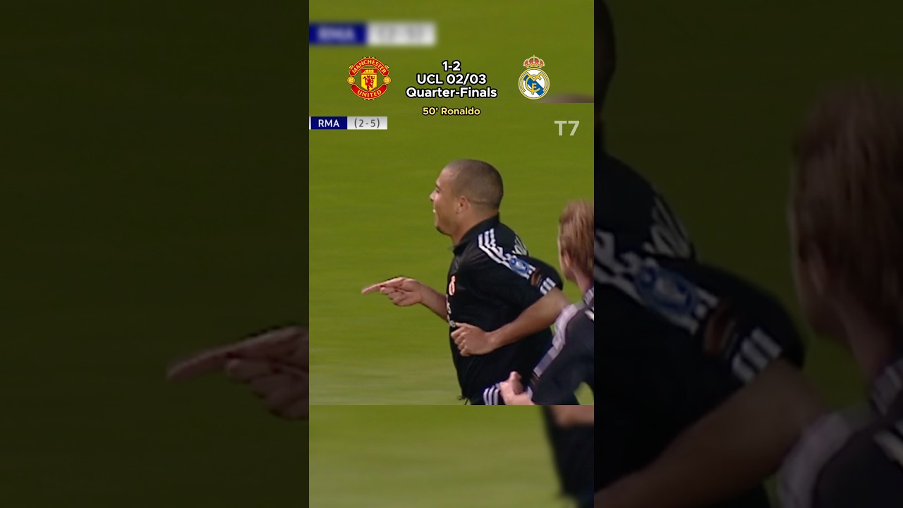 Manchester United vs Real Madrid 02/03 UCL
