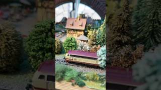 Modelleisenbahnrennen 😉 🚂 #Modelleisenbahn #Miniature #Train #Modelrailroad