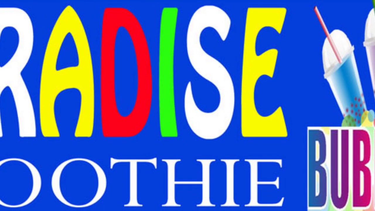 Bubble Tea Gift Card at Paradise Smoothie YouTube