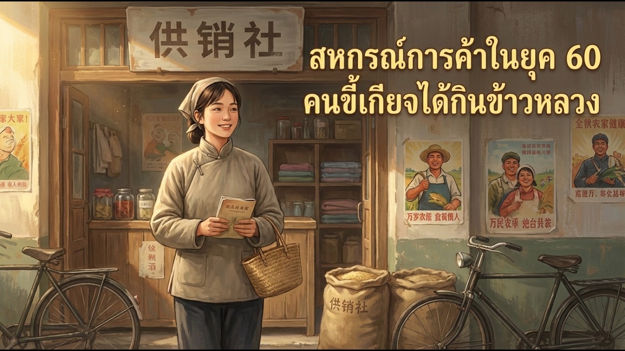 EP1 สหกรณ์การค้าในยุค 60 คนขี้เกียจได้กินข้าวหลวง
