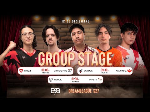 [ES] DreamLeague S27: Group Stage [Día 3]