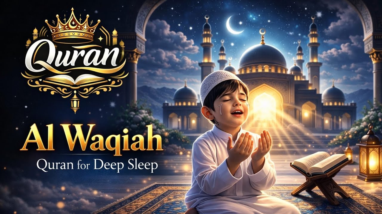 Surah Al-Waqiah - سورة الواقعة | Deeply Relaxing Quran for Peace🎧❤️