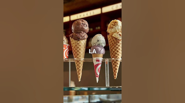 I Tried The Best Ice Cream In LA!🍦