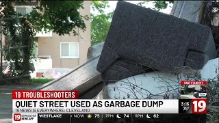 East Cleveland neighborhood calls for action on recurring illegal dumping problem
