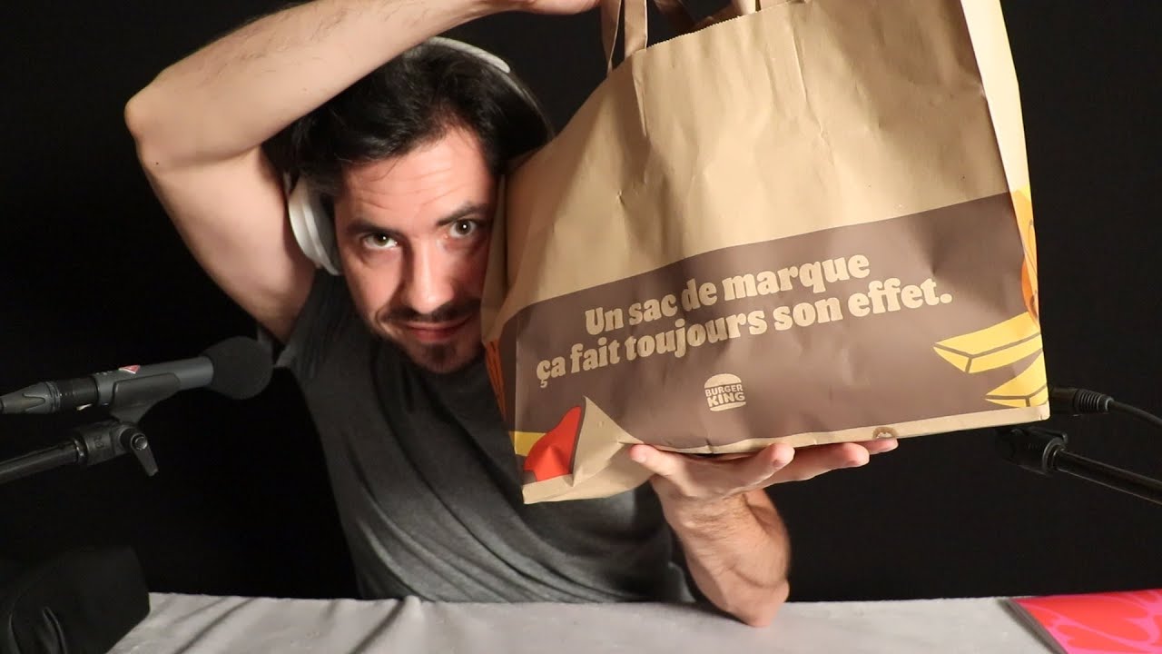 ASMR BURGER KING - Menu Cheesy steakhouse